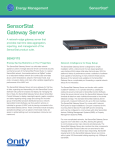 SensorStat Gateway Server