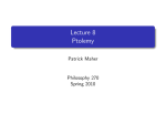 Lecture 8 Ptolemy