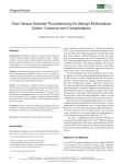 Total Versus Subtotal Thyroidectomy for Benign Multinodular Goiter