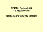 H-Bridge inverter circuit class notes