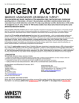 urgent action - Amnesty International