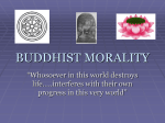BUDDHIST MORALITY