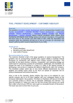 tool: product development – customer checklist