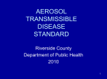 AEROSOL TRANSMISSIBLE DISEASE STANDARD