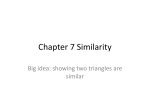 Chapter 7 Similarity