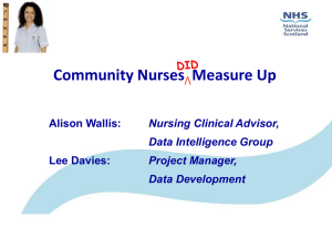 Community Nurses Measure Up