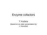 Enzyme cofactors
