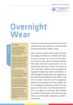 Overnight Wear Overnight Wear - Johnson and Johnson Vision Care