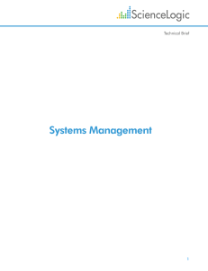 Systems Management