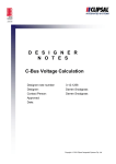 C-Bus Network Voltage Calculations