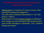Inflammatory changes in Pap smears