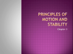 Principles of Motion and STability