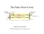 The Fabry-Perot Cavity
