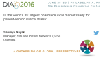Is the world`s 3rd largest pharmaceutical market ready for