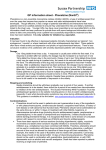 GP information sheet - Phenelzine (Nardil )