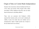 Talk: Central bank independence