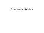Autoimmune - Treg 2012