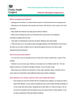 Public Health England Meningitis factsheet October 2015