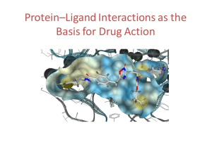 Protein–Ligand Interactions as the Basis for Drug Action
