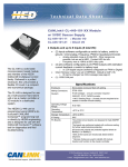 CANLink® CL-449-101-XX Module w/ 5VDC Sensor Supply