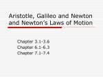 Inertia and Newtons laws of motion unit notes