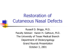 Restoration of Cutaneous Nasal Defects