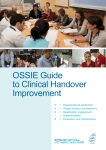 OSSIE Guide to Clinical Handover Improvement