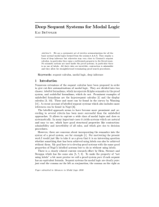 Deep Sequent Systems for Modal Logic