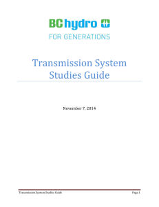 Transmission System Studies Guide