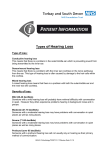 Types of hearing loss - Torbay and South Devon NHS Foundation