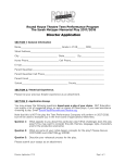 Director Application - Round House Theatre