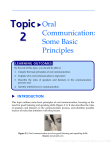 Oral Communication: Some Basic Principles
