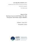 Report of the Working Group on Small Pelagic Fish, their