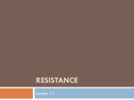 Resistance