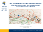 The Opioid Addiction Treatment Database