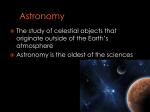 Astronomy - Earth Systems A