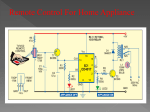Remote Control for Home Appliances