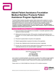 Abbott Patient Assistance Foundation Medical