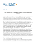 The Trade Deficit: The Biggest Obstacle to Full Employment