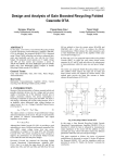 Design and Analysis of Gain Boosted Recycling Folded Cascode OTA