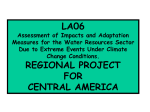 Project LA 06 Regional Project Central America
