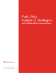 Evaluating Marketing Strategies
