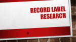 Record label research