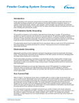 Powder Coating System Grounding