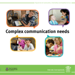 Complex communication needs