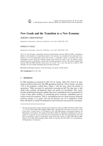 New Goods and the Transition to a New Economy | SpringerLink