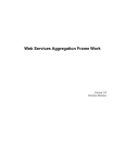 Web Services Aggregation Frame Work