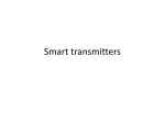 Smart transmitters