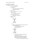 Principles of Organic Chemistry POINT GROUP SYMMETRY