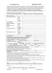 New Supply Form - SSE Business Energy